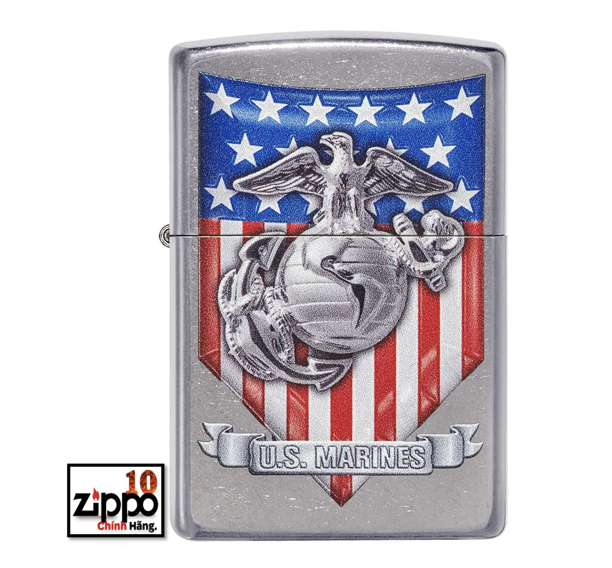 Bật lửa Zippo 49317 U.S. Marine Corps- Chính hãng 100%