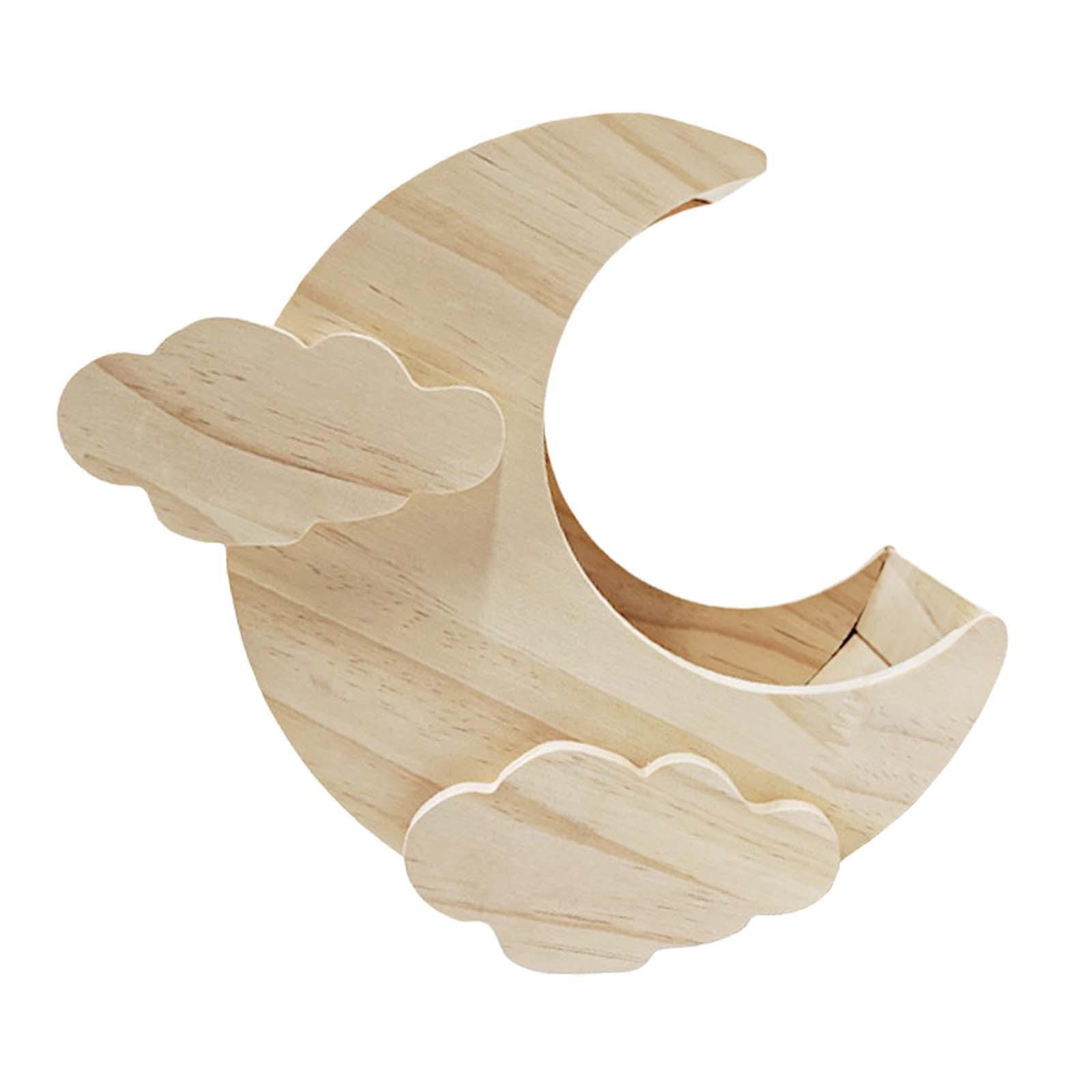 Hamster House Hut Wooden Rabbit Castle for Rat Small Animals Hamsters