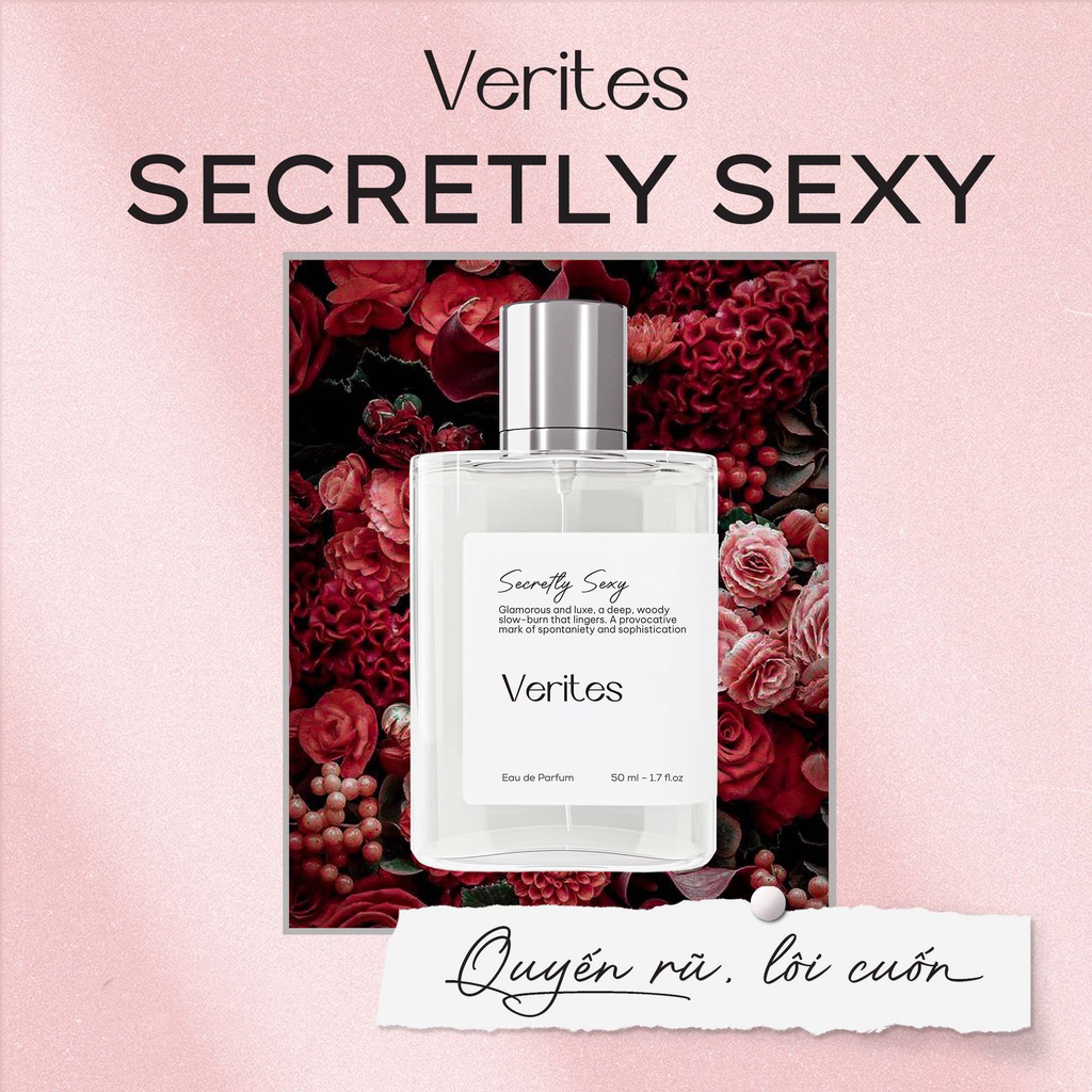 Nước hoa nữ Verites Secretly Sexy Inspired by Victoria's Secret Very Sexy 50ml