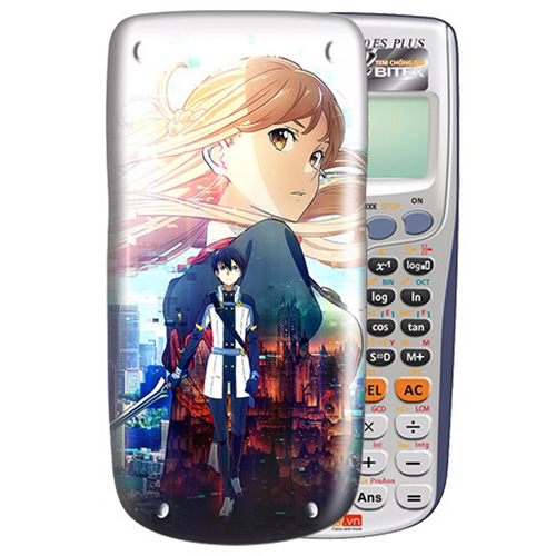 Nắp Máy Tính Casio - Nhân Vật Hoạt Hình Sword Art Online 026