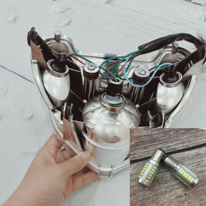 Cụm đèn hậu xe máy Jupiter MX - Đèn LED chớp hậu xe máy cực chất