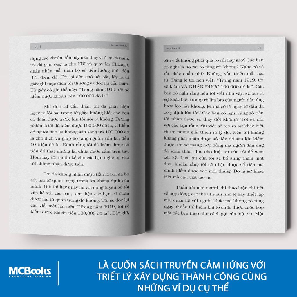 Sách - Thói Quen Thành Công - Bí Mật Để Luyện Nghĩ Giàu Thực Hành Làm Giàu  - BizBooks