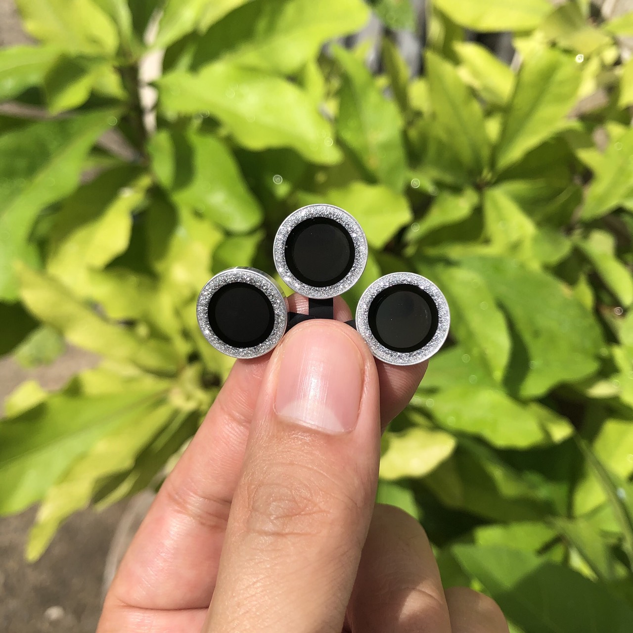 Bộ Vòng Kim Cương Bảo Vệ Camera Dành Cho iPhone 12Pro - 12Pro Max - Chính Hãng Kuzoom - Chống Bụi Và Mờ Camera - Siêu Xịn Xò Và Sang Chảnh - - Hàng Chính Hãng