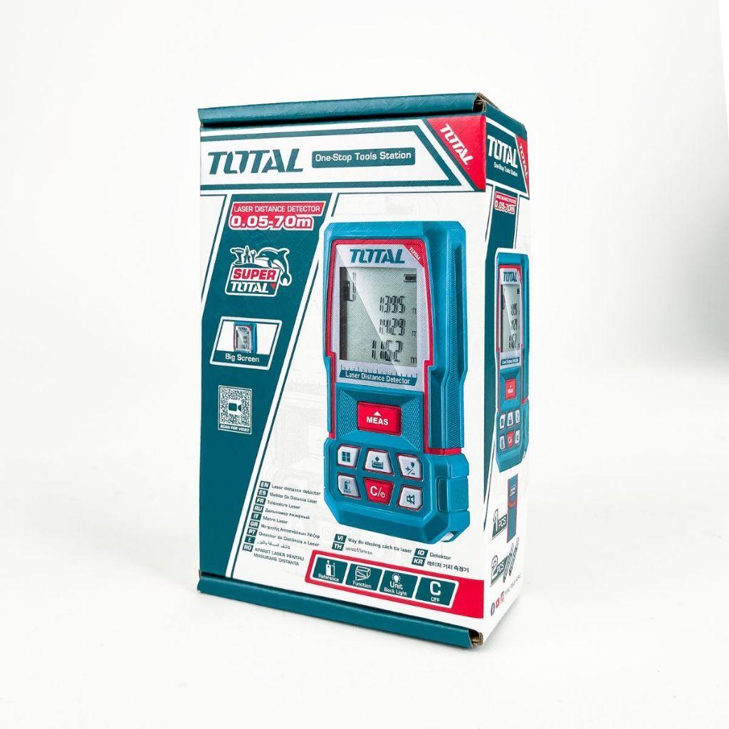 MÁY ĐO KHOẢNG CÁCH TIA LASER 635NM TOTAL TMT57026 - HÀNG CHÍNH HÃNG