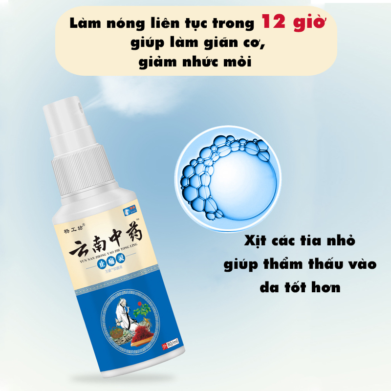16 Miếng Dán Giảm Đau Mỏi Vai Gáy Lưng Thảo Dược, Cao Dán Massage Nhiệt Và Chai Xịt Giảm Đau 80ml Leagxi