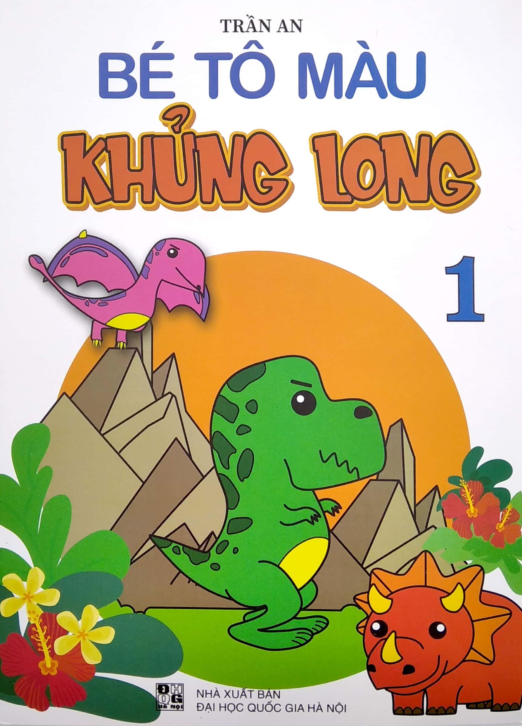 Bé Tô Màu Khủng Long 1