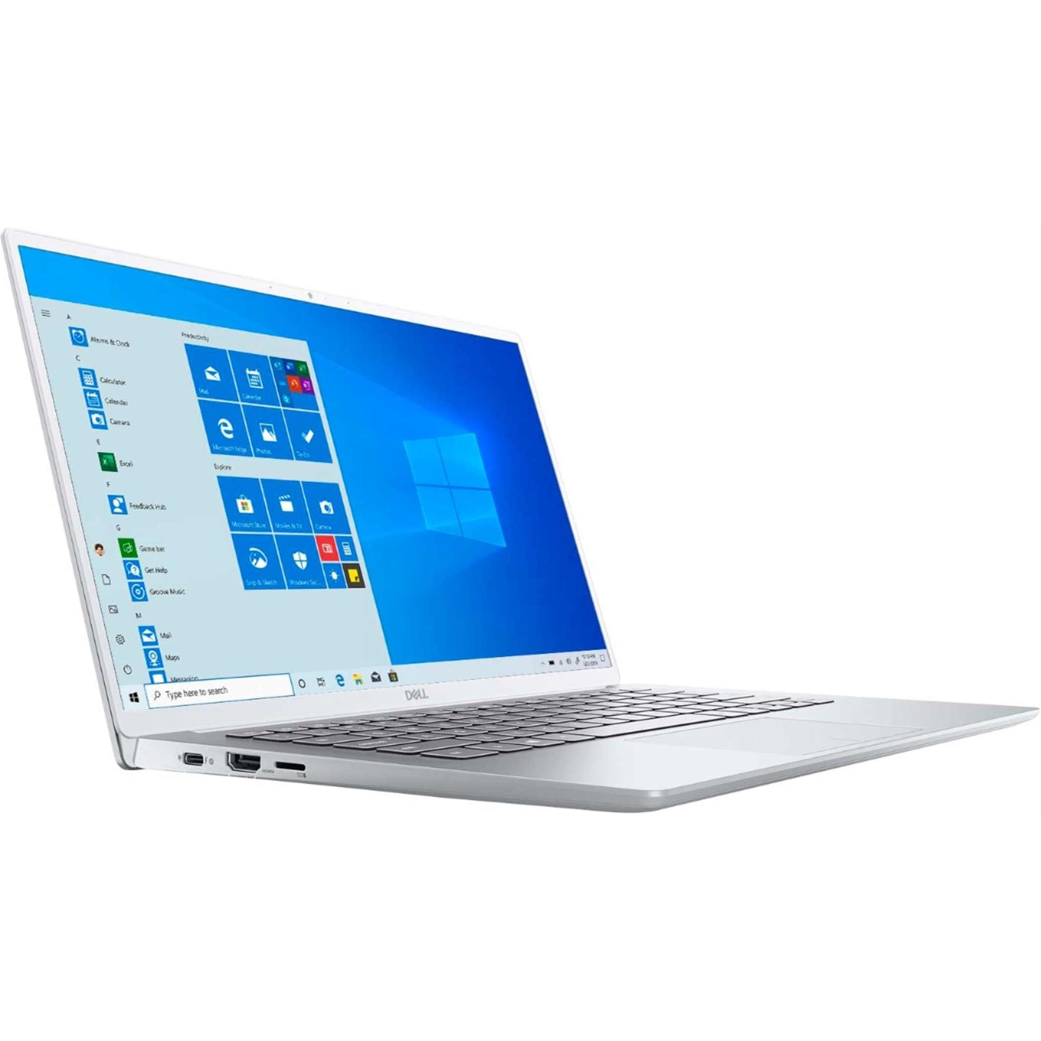 Laptop Dell Inspiron 7490 Core i7-10510U / 8GB / 512GB / Full HD / Win 10 / Silver - Hàng Nhập Khẩu Mỹ