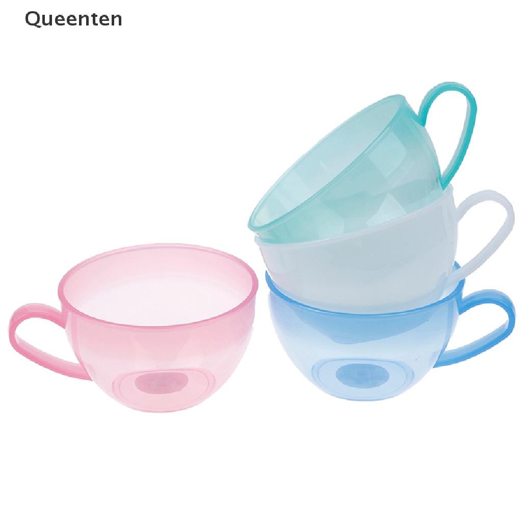 Queenten Colourful Plastic Kitchen Mixing Bowl for Baking &amp; Cooking 4 Colours QT