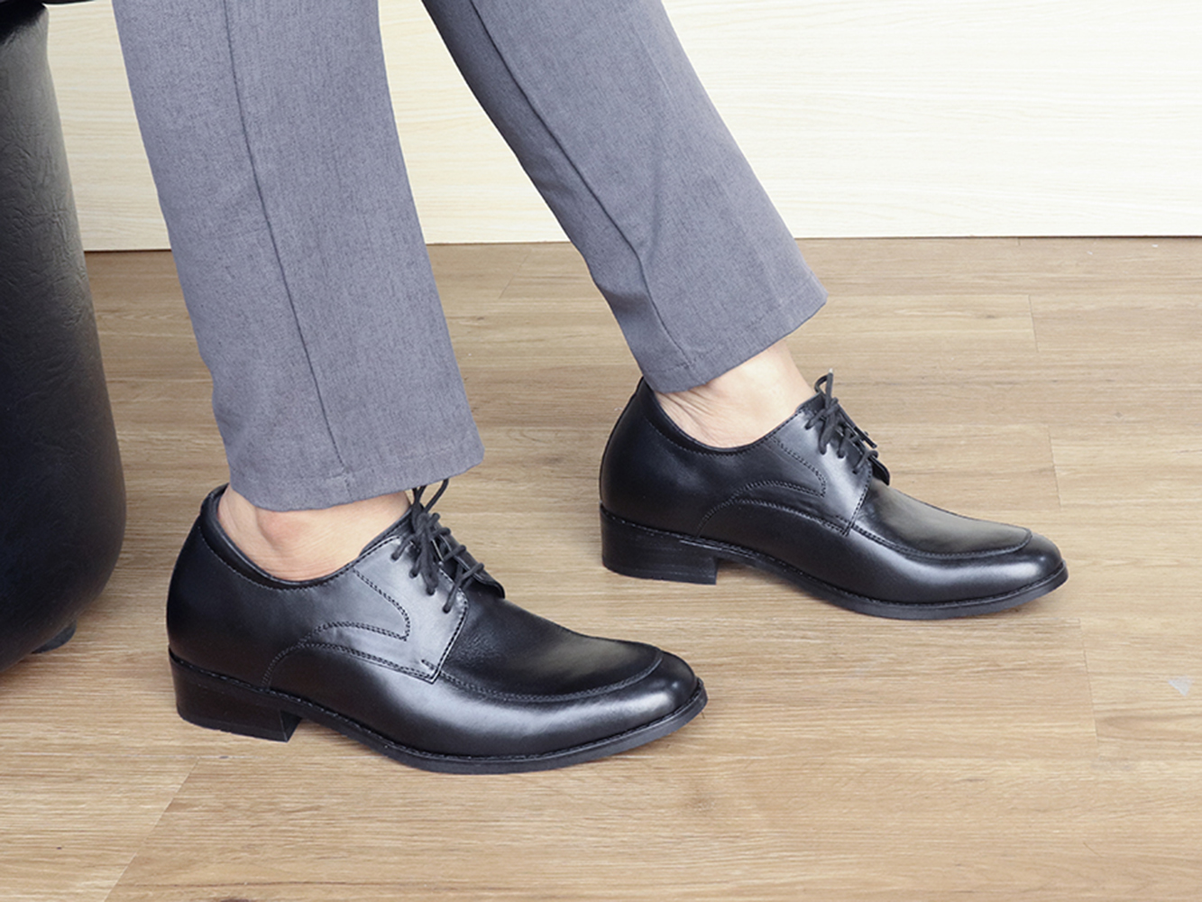 GIÀY TĂNG CHIỀU CAO GIÀY CAO DÀNH CHO NAM GIỚI T&TRA S1063 DÂY CỘT - CAO 8CM GIÀY ĐỘN NAM CAO VƯỢT TRỘI