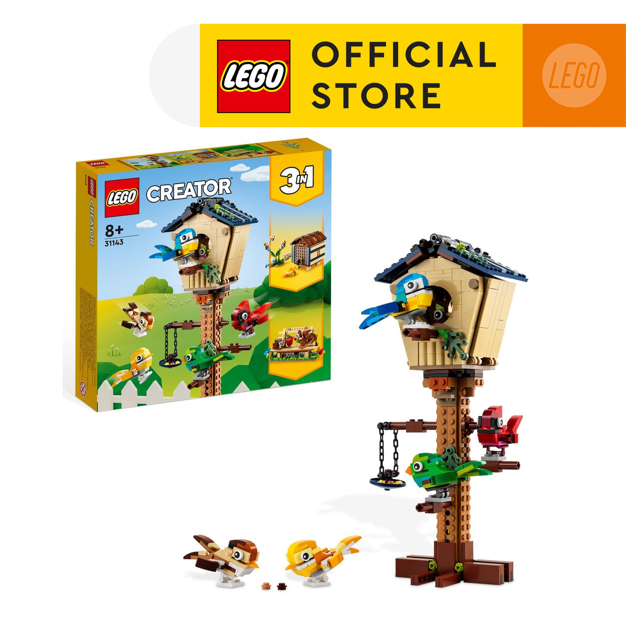 LEGO Creator 31143 Ngôi Nhà Tổ Chim (476 Chi Tiết)