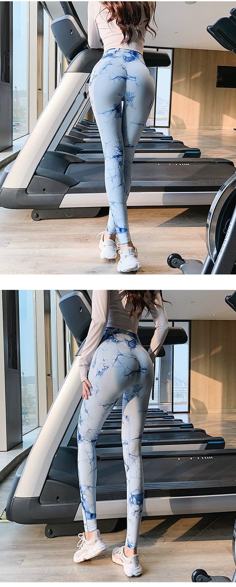 Quần Legging Quần Dài Nữ Chun Mông Cạp Cao Gen Bụng - Đồ Tập Gym Yoga Nữ