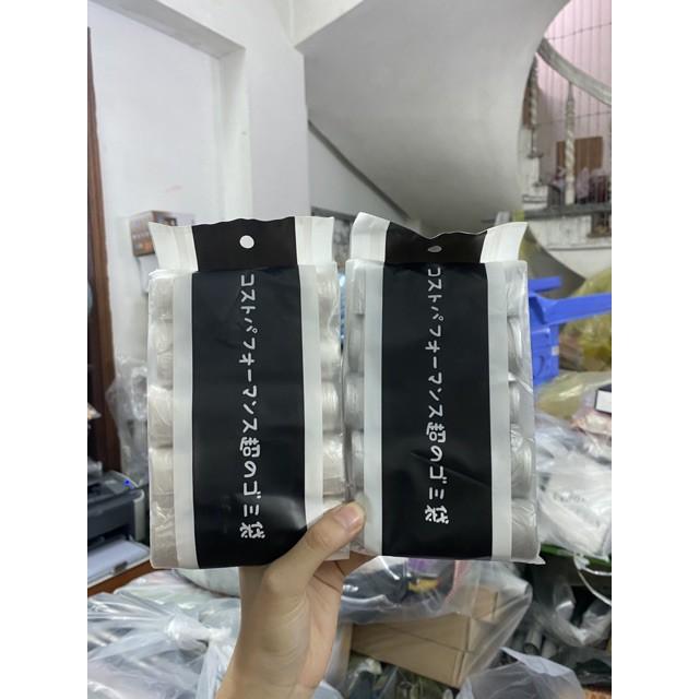 Set 5 Cuộn Túi Đựng Rác Công Nghệ Nhật Bản (100 túi) - Kích Thước 45x50cm - Tự Phân Hủy - Túi Nhiều Màu Sắc