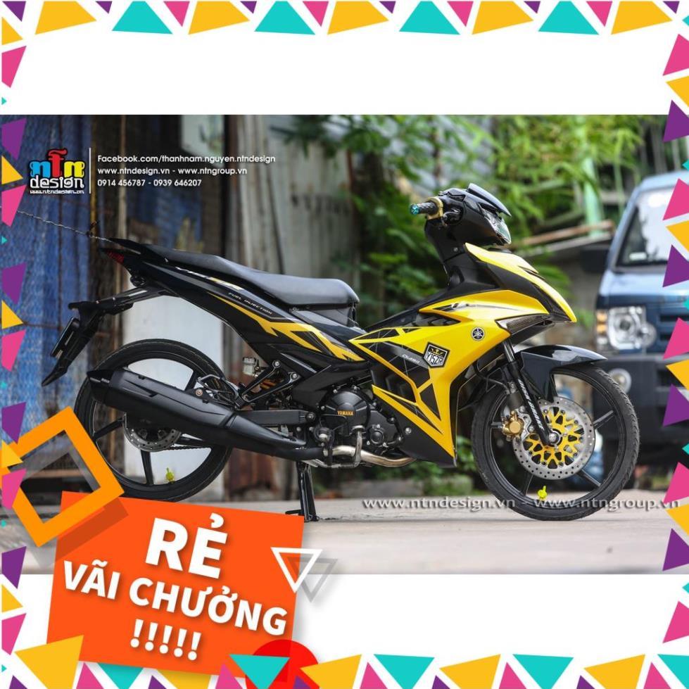 Tem Rời Exciter 150 Mẫu Y15ZR 2021 Vàng Đen