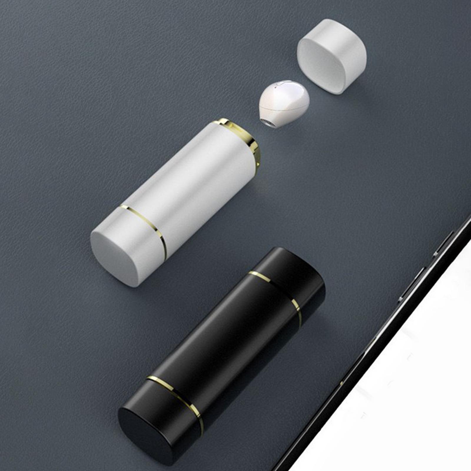 In-Ear Earbuds with 300mAh Charging Case for Smartphones White