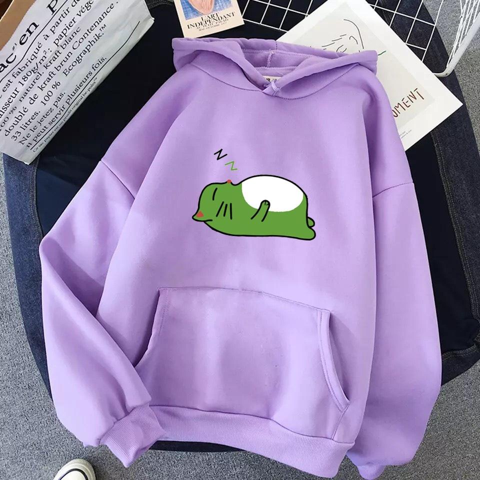 ÁO HOODIE NAM NỮ IN GẤU NGỦ CUTE