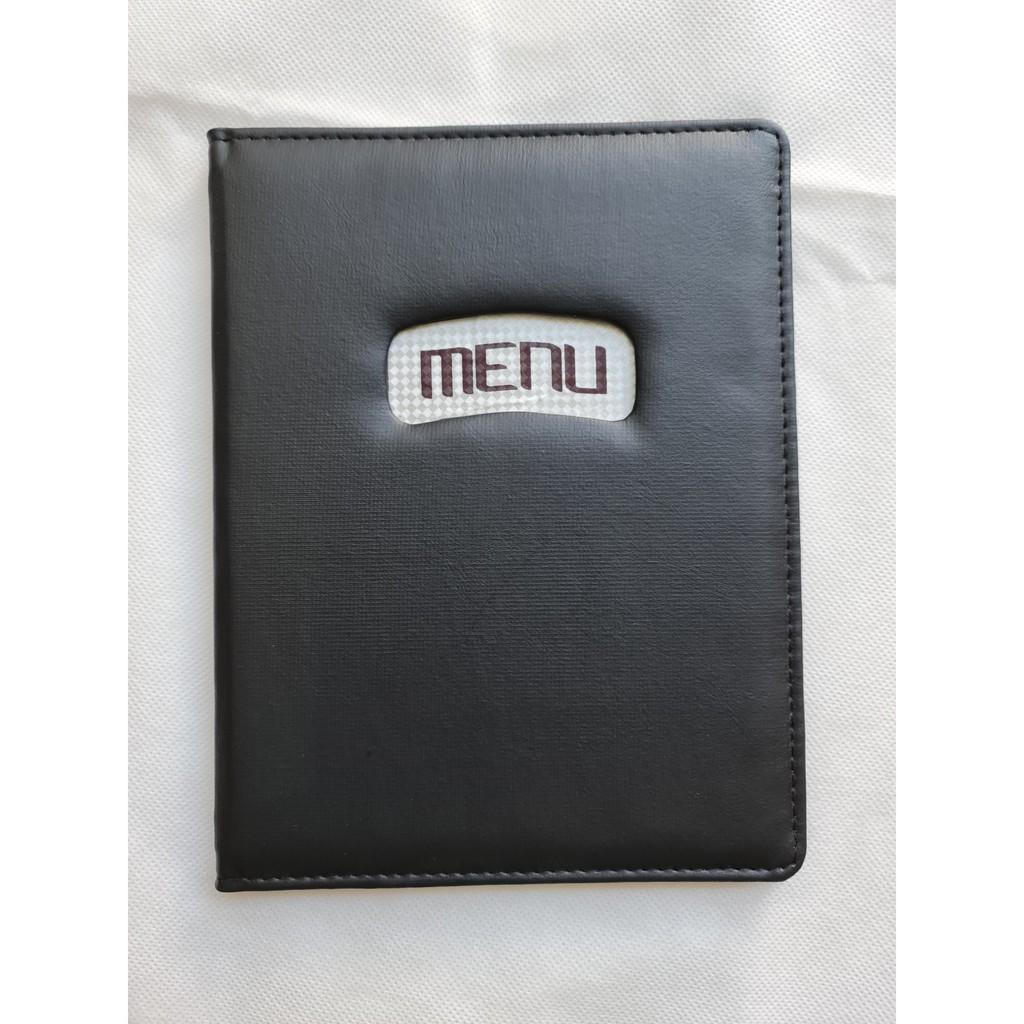 BÌA MENU DA 10-50 LÁ A5 TH quyển menu