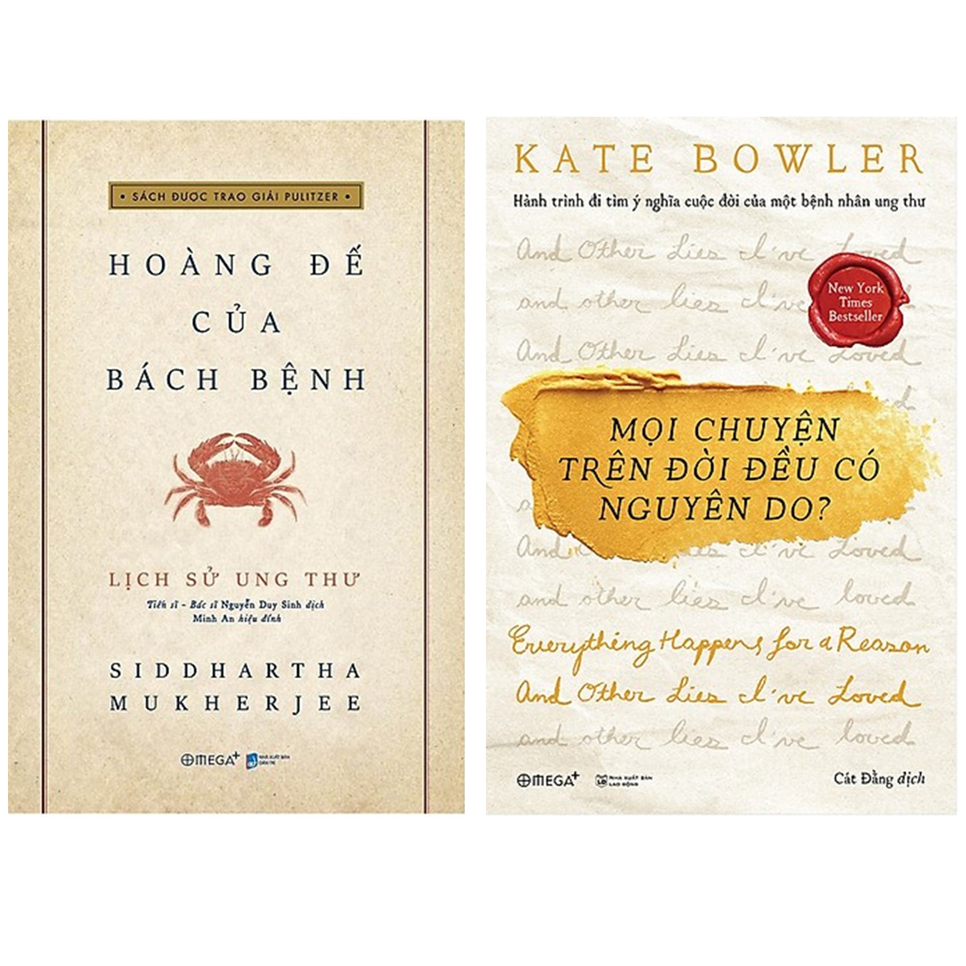 Combo Sách : Lịch Sử Ung Thư - Hoàng Đế Của Bách Bệnh + Mọi Chuyện Trên Đời Đều Có Nguyên Do?