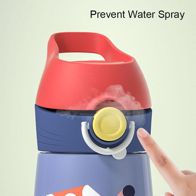 400Ml Kid Thông Minh Giữ Nhiệt Màu Cảm Biến Nhiệt Độ Nước Cách Nhiệt Chân Không Thép Không Gỉ 316 Nhiệt Quà Tặng Sinh Nhật