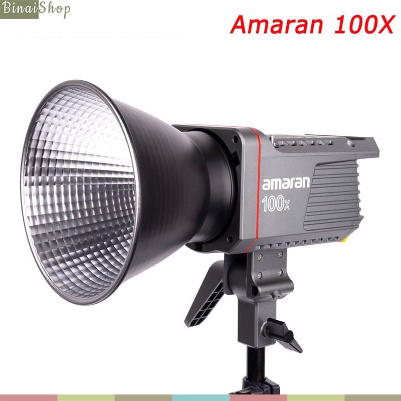 Aputure Amaran 100D 200D 100X 200X - Đèn LED Studio Nhiệt Độ Màu 2700-6500K, Bluetooth, Điều Khiển Qua App- Hàng chính hãng