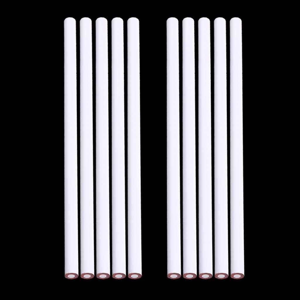 20 Pieces Lots Black White Lead Pencil Sketching Pencils China Marker Wood Fabric Sewing Pencils Tailors Patchwork Dressmaking Craft Tools Drawing Accessories