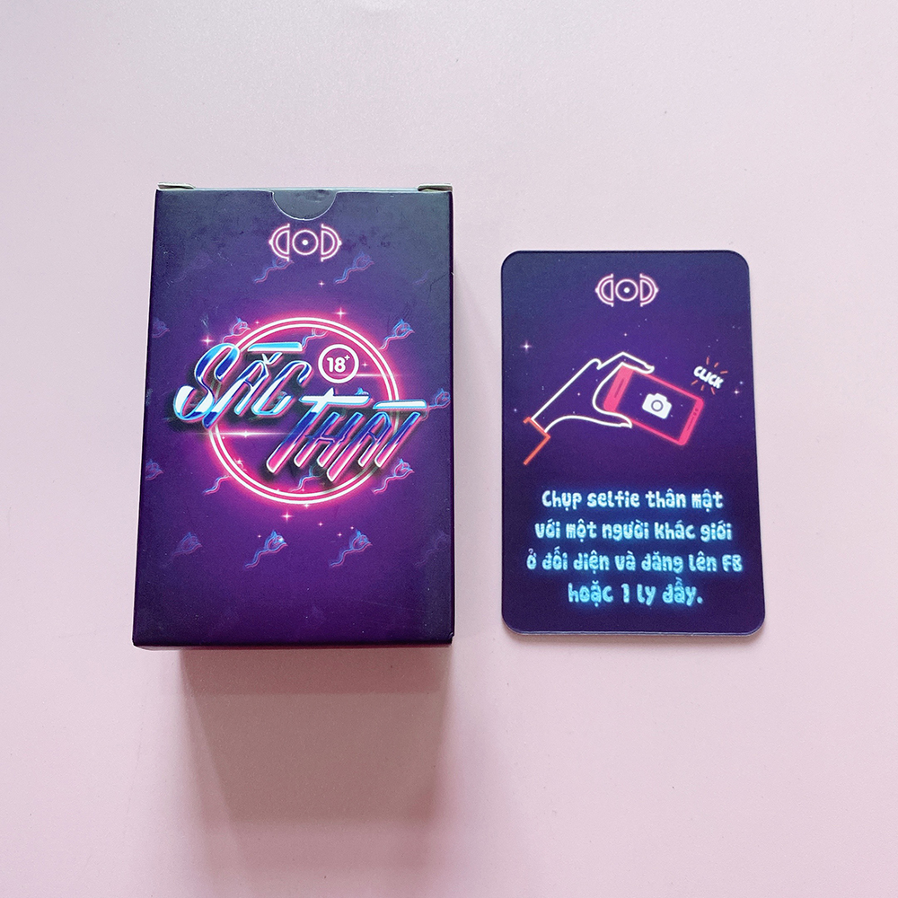 Bộ Bài Xõa Sắc Thái 2024 60 Lá Drinking Game Hot Trend Không Thể Thiếu Trong Mọi Tiệc Tùng Ăn Nhậu