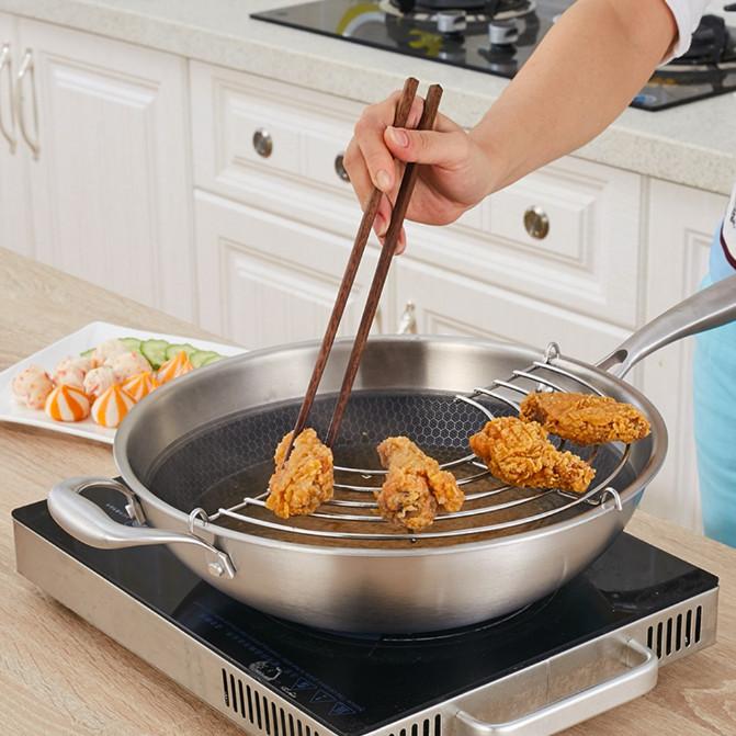 Vỉ Gác Chảo Chiên Đồ Ăn Cỡ To - Size 26 - GDHN Loại Tốt