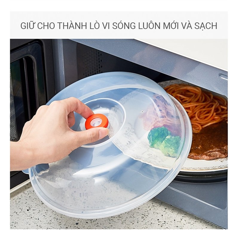 Combo 2 nắp đậy dùng cho lò vi sóng nội địa Nhật Bản