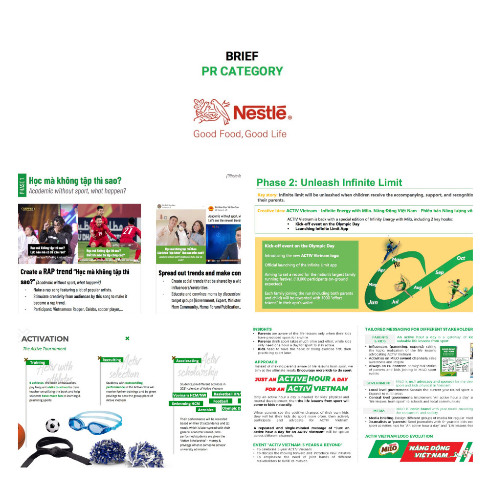 Tài Liệu Marketing - Gói Standard - Bài Thi Vietnam Young Lions 2020 - Presentation deck - Hạng Mục PR - Chuẩn quốc tế - Học mọi nơi - VYLPD09- Khóa học online -