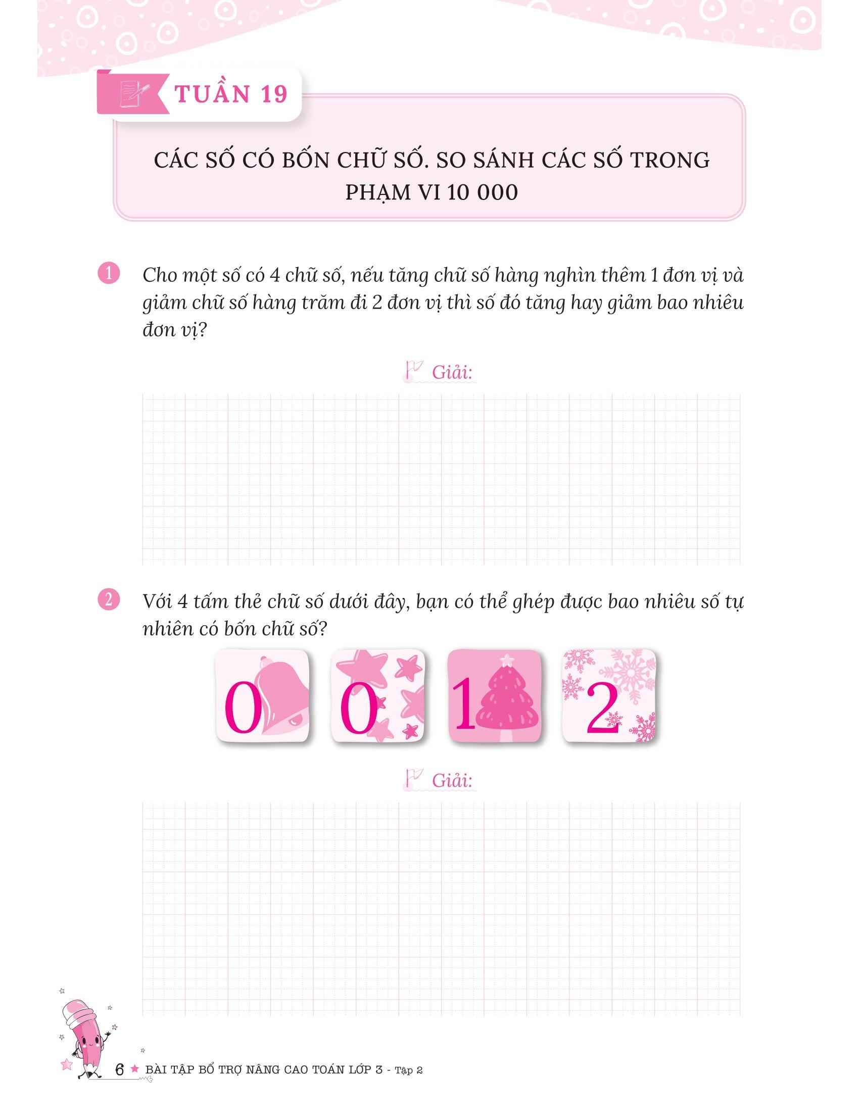 Bài Tập Bổ Trợ Nâng Cao Toán Lớp 3 - Tập 2 (Theo Chương Trình GDPT Của Bộ Kết Nối Tri Thức)