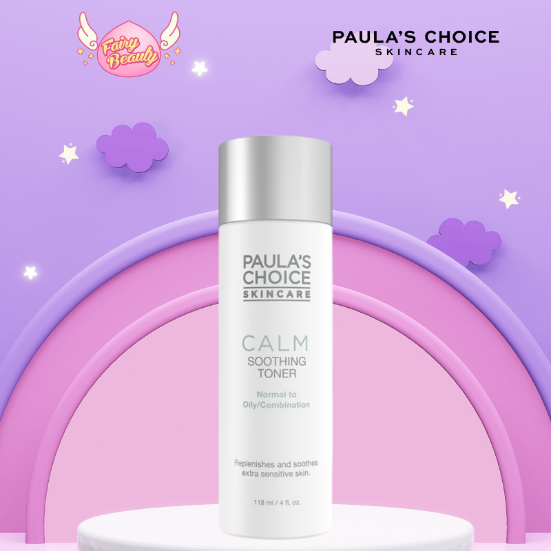 Toner dịu nhẹ và phục hồi da dầu nhạy cảm Paula's Choice Calm Soothing Toner Normal to Oily/Combination (Mã 9160)