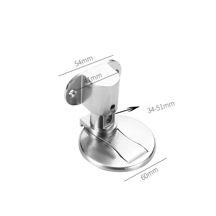 Hít chặn cửa nam châm kèm ốc vít và miếng dán 3M, chặn cửa HC112 bền chắc chống va đập cửa