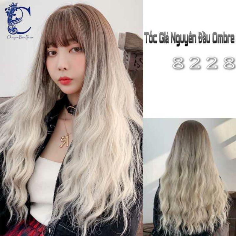 Tóc nguyên đầu omprer xù mới