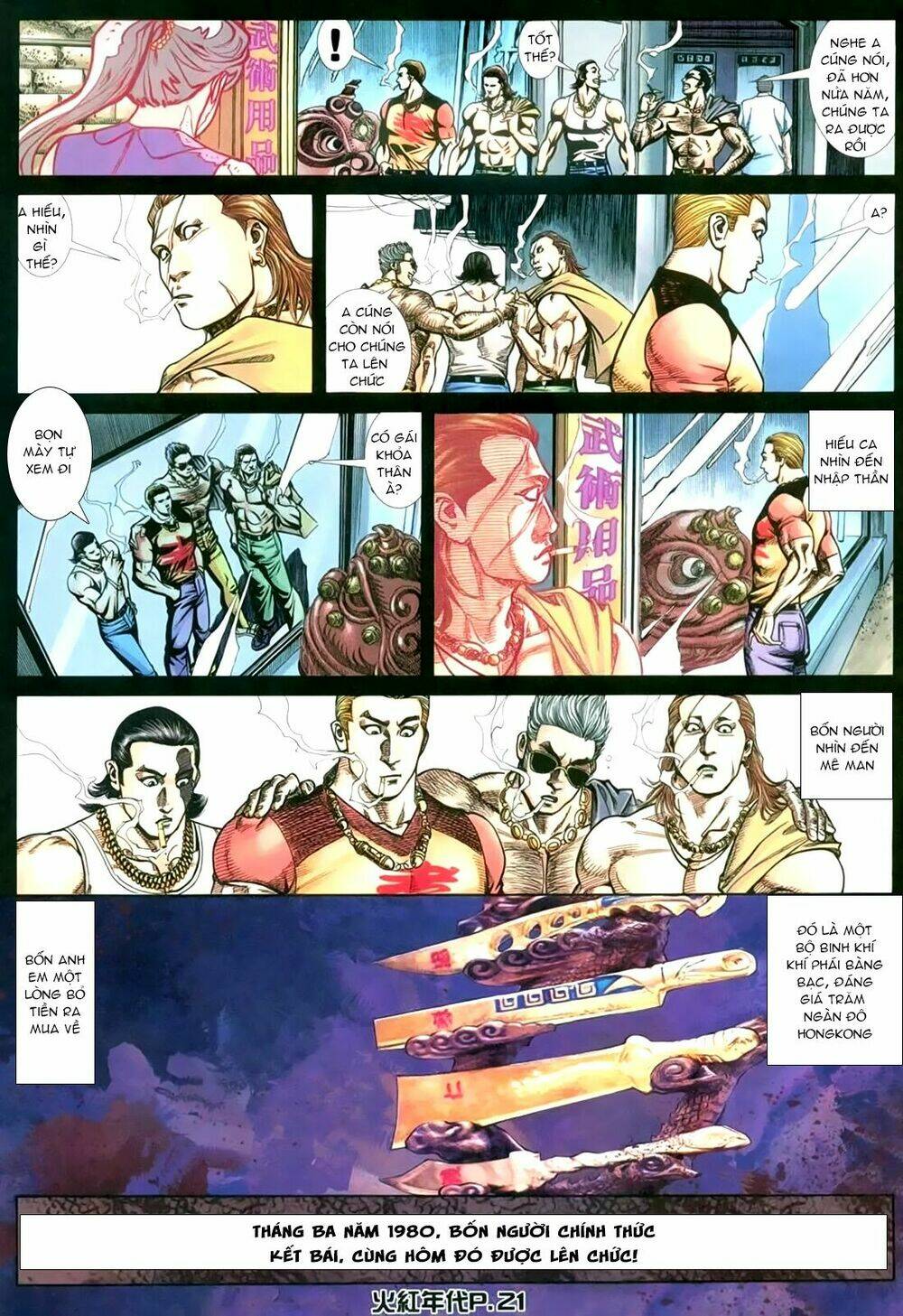 hỏa hồng niên đại hắc cốt đường chapter 144 18