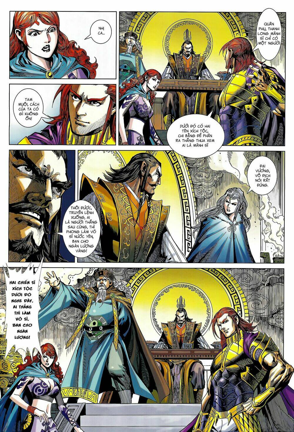 xuân thu mãnh sĩ chapter 16.1 9