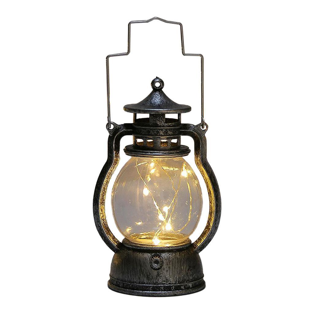 2-20pack Decorative Oil Lamp Christmas LED Lantern Lamp Hanging Lantern for Home