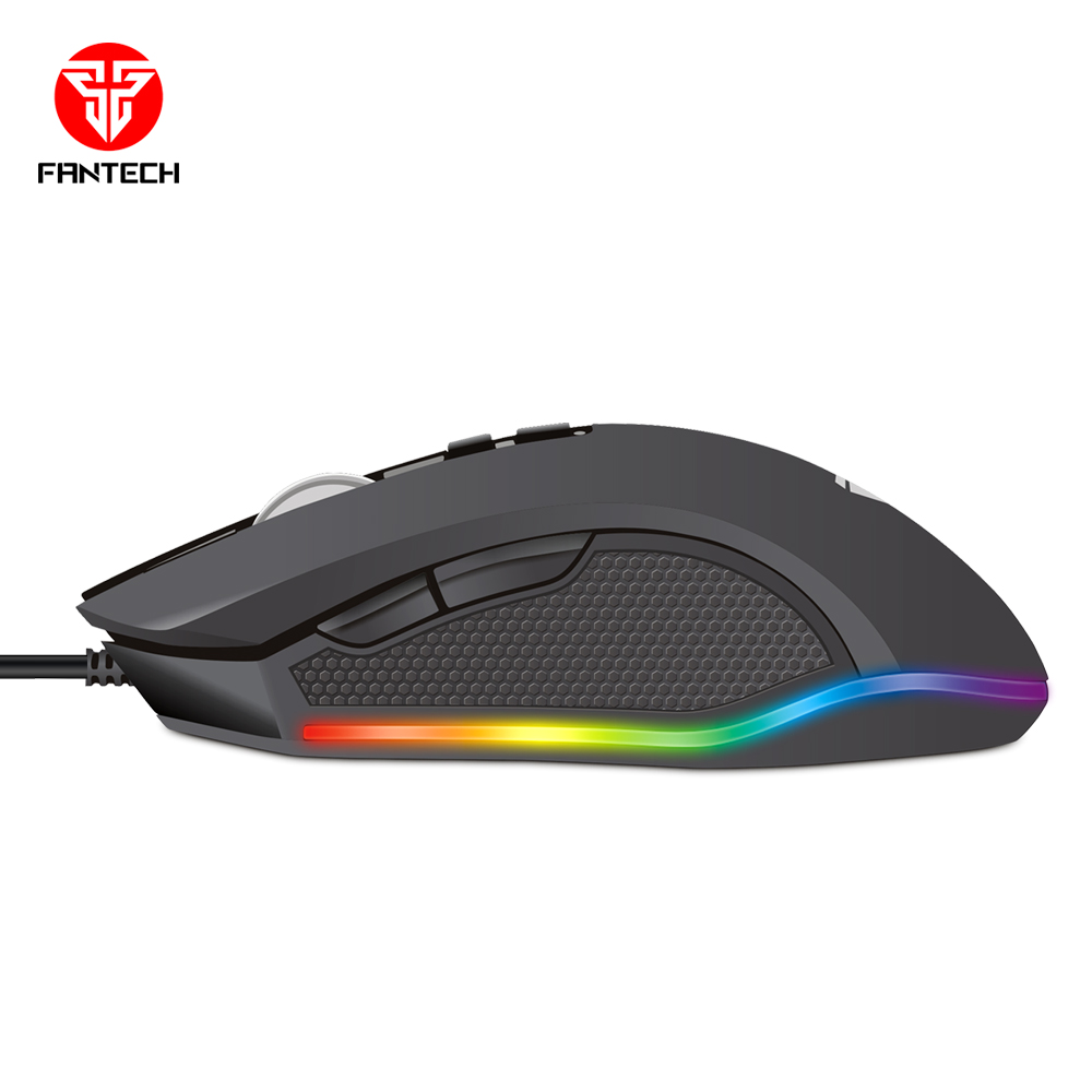 Chuột Gaming Có Dây Fantech X5s ZEUS 4800DPI LED RGB 16,8 Triệu Màu 6 Phím Macro Có Phần Mềm Tùy Chỉnh Riêng - Hàng chính hãng