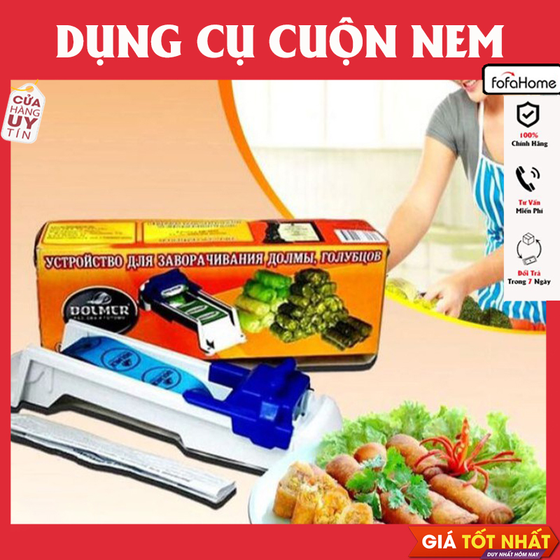 Cuốn Nem Máy Làm Nem Chả 3 Chế Đô Bằng Tay Tiện Lợi, Dụng Cụ Làm Đồ Ăn Cuộn Sushi Kimpap Độc Đáo