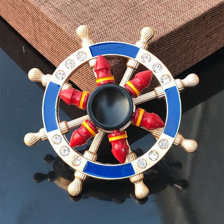 SPINNER CON QUAY ĐẦU LÂU NGƯỜI NHỆN NGƯỜI DƠI 2 TẦNG 2 TRONG 1 QUAY ĐƯỢC NHIỀU KIỂU Nhiều Màu Sắc Kim loại