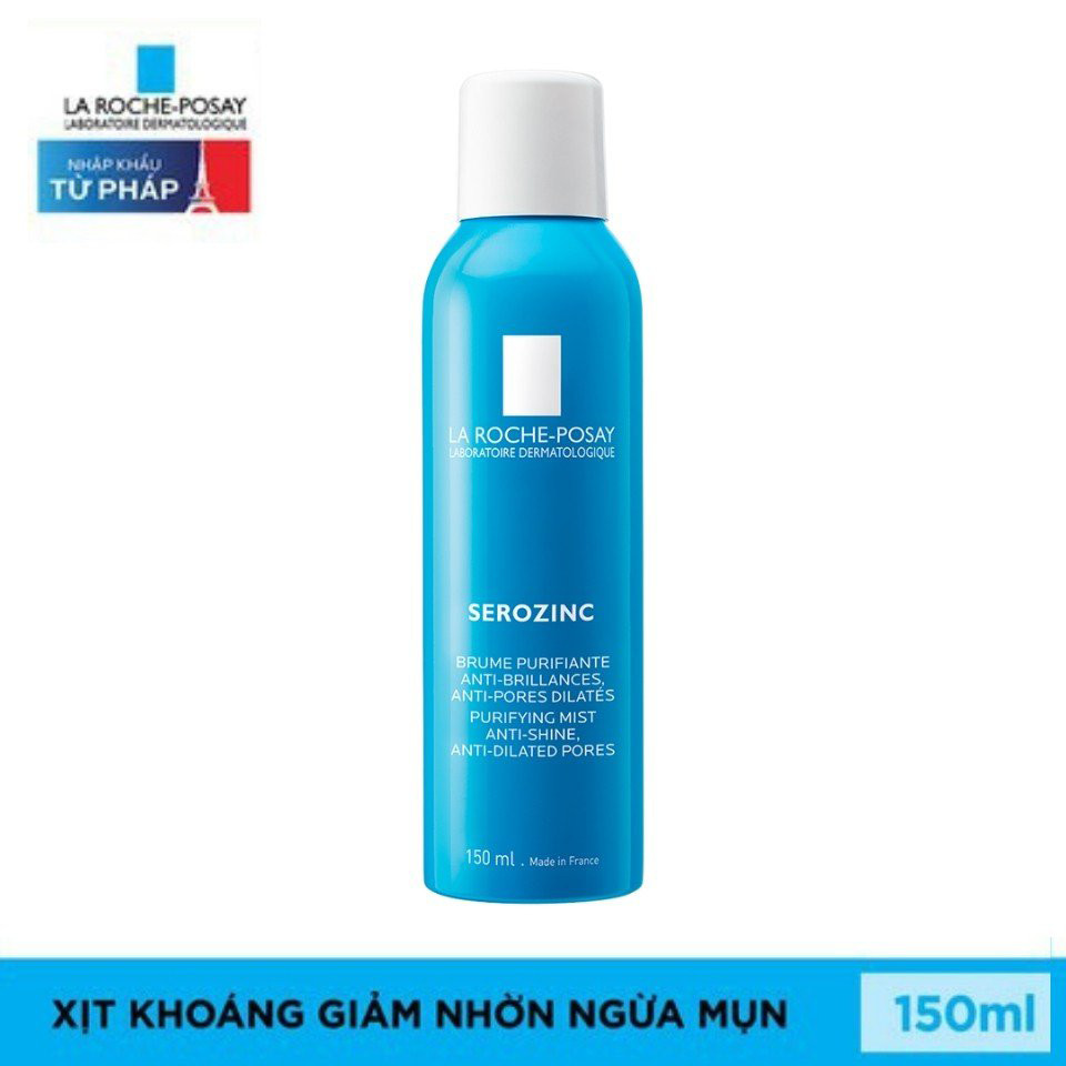 Xịt Khoáng Giúp Làm Sạch Và Dịu Da La Roche Posay Serozinc 150ml