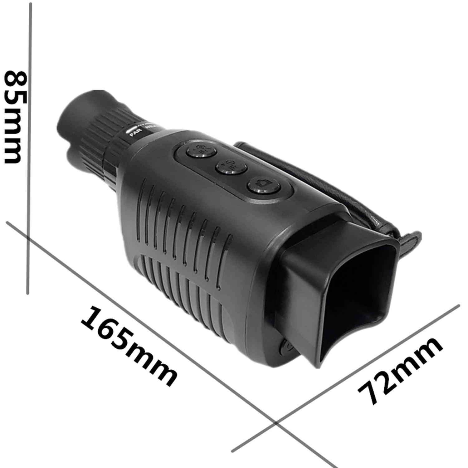 Thiết Bị Nhìn Đêm Hồng Ngoại HD 1080P 5X Zoom Kỹ Thuật Số Ngày Và Đêm Săn Camera Y7 Di Động Du Lịch Ngoài Trời Kính Thiên Văn Một Mắt