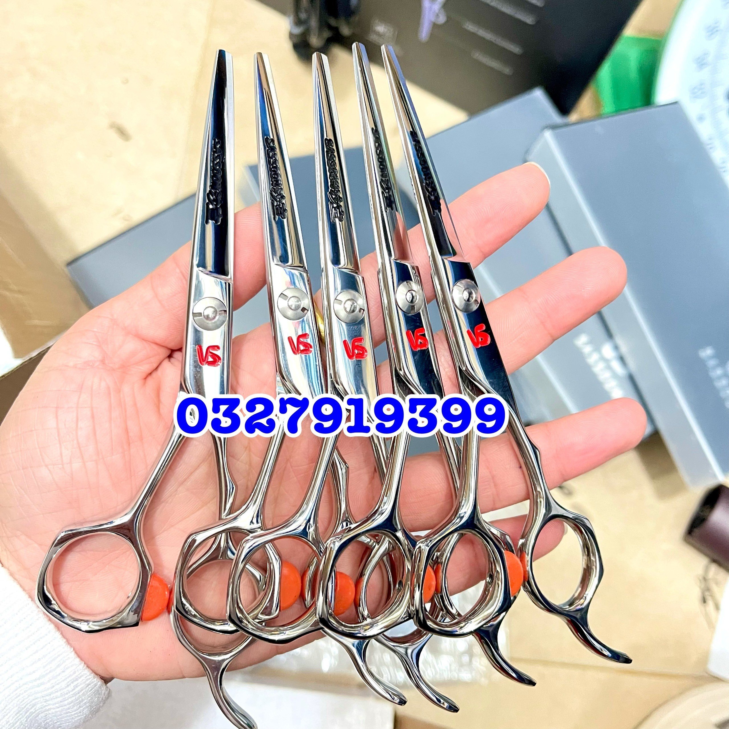 Kéo cắt tỉa tóc cao cấp VS size 5.5