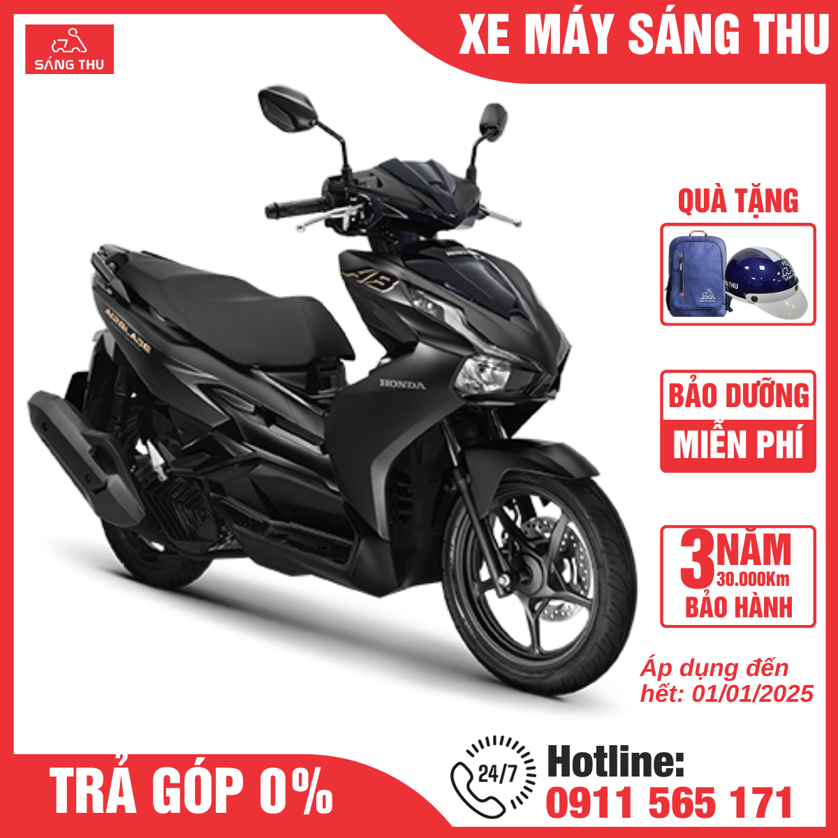 Xe Honda Air Blade 125 CC Phiên Bản Đặc Biệt