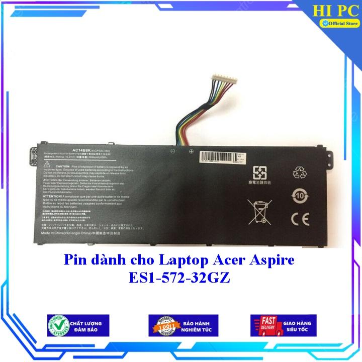 Pin dành cho Laptop Acer Aspire ES1-572 32GZ ES1-572-32GZ - Hàng Nhập Khẩu