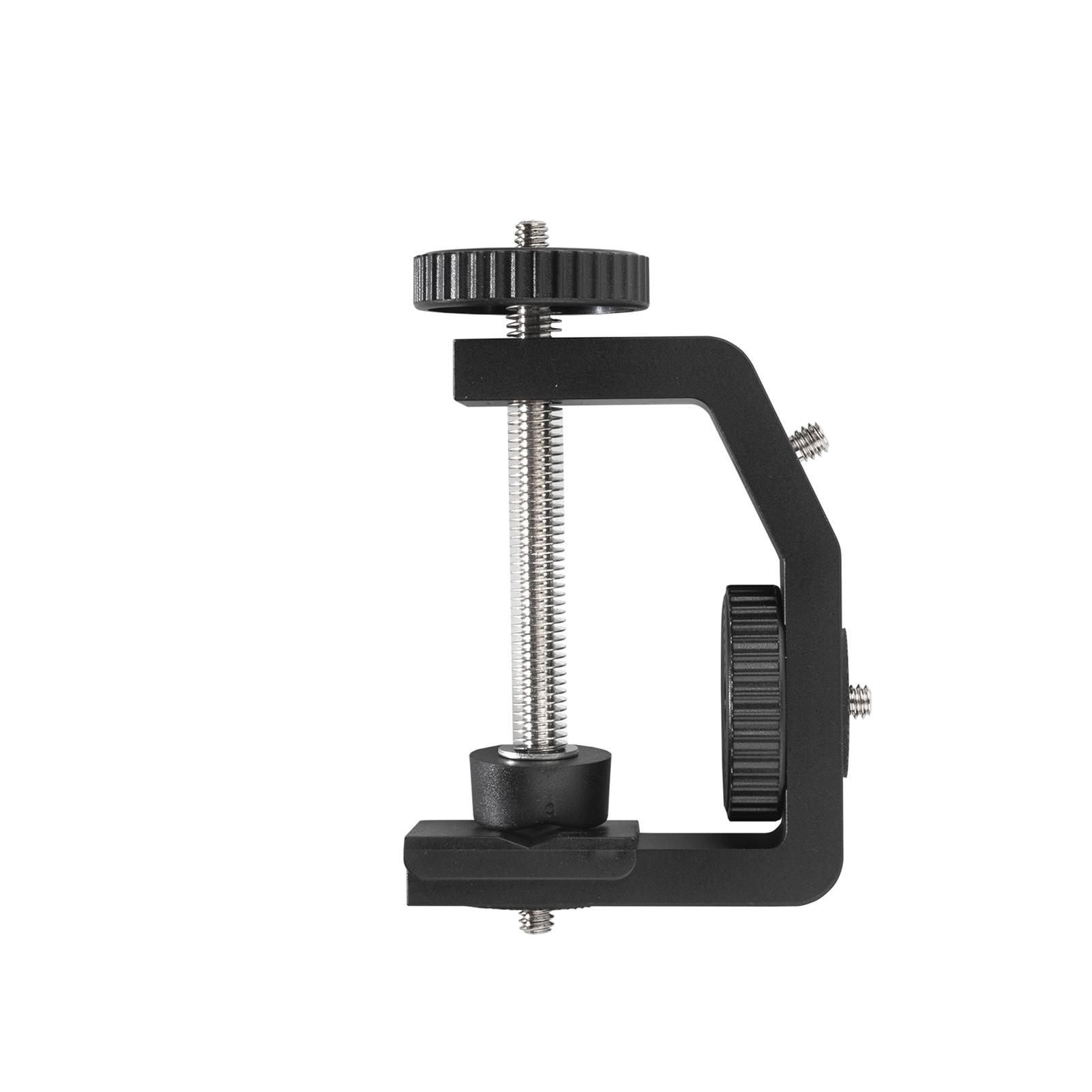 Universal C-Clamp Multifunctional Aluminum Alloy C Clamp Mount with 1/4 Inch Screw for Camera Microphone Video Light