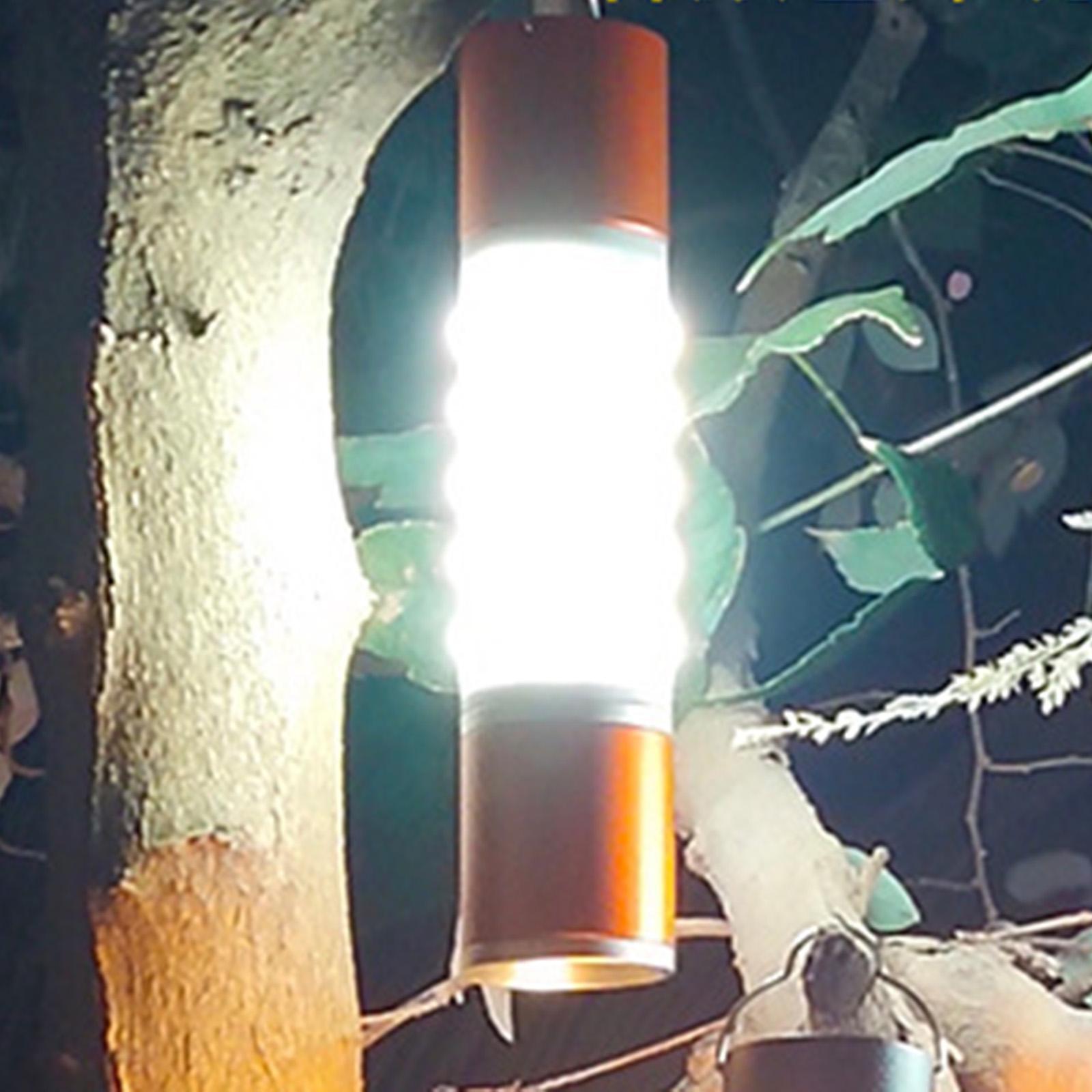 3Pcs Mini Flashlight USB Rechargeable Lightweight for Camping