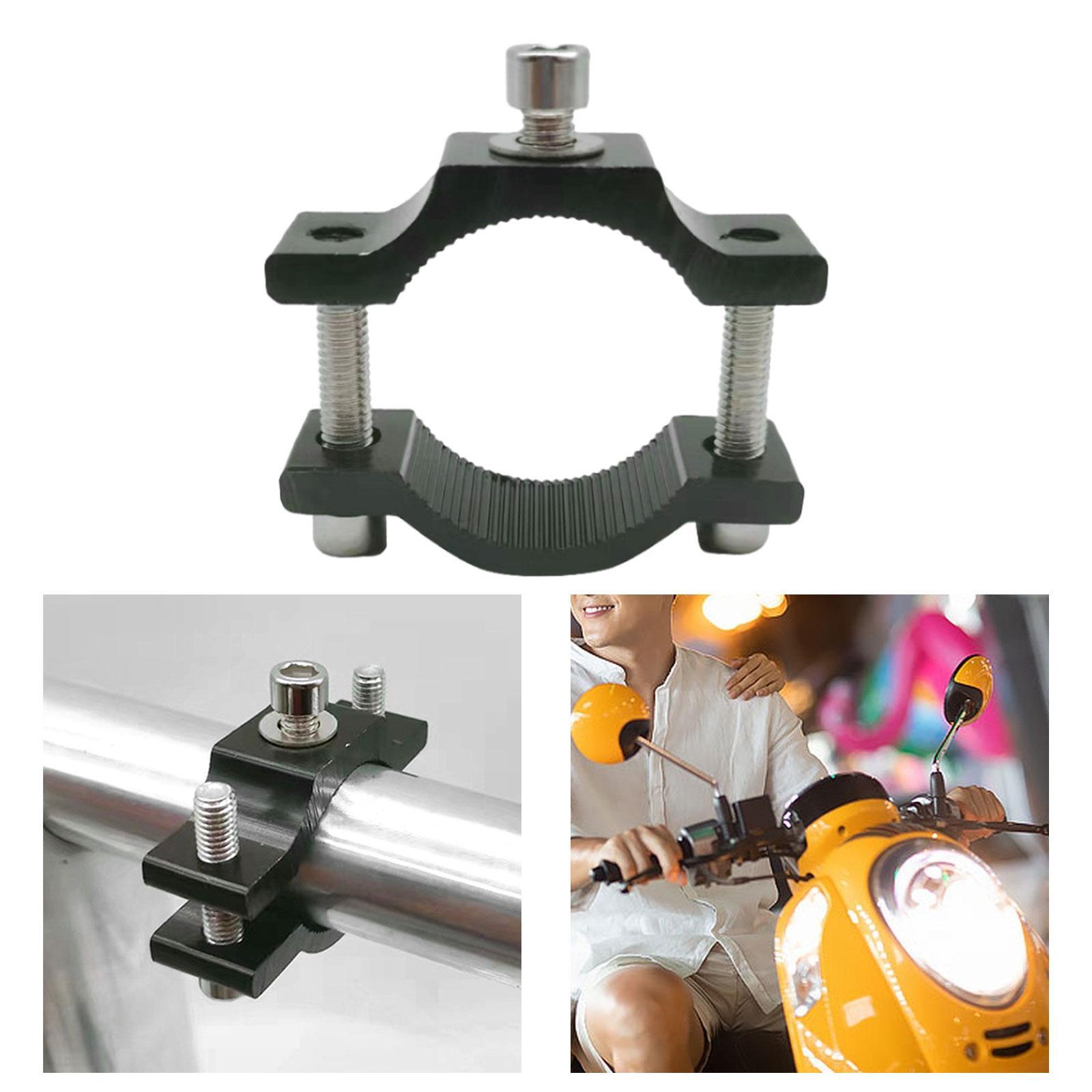 Motorcycle Handlebar Clamp Light Headlight Mount Clip Motorcycle Stent Bracket for Motorbike Easy to Install Assembly Spare Parts