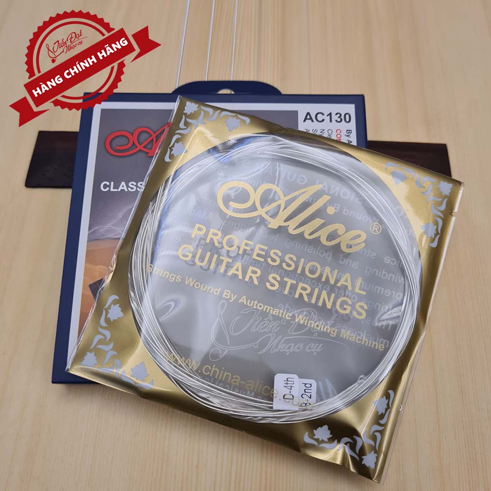 Bộ Dây Đàn Guitar Classic Alice AC130 - Hàng Chính Hãng