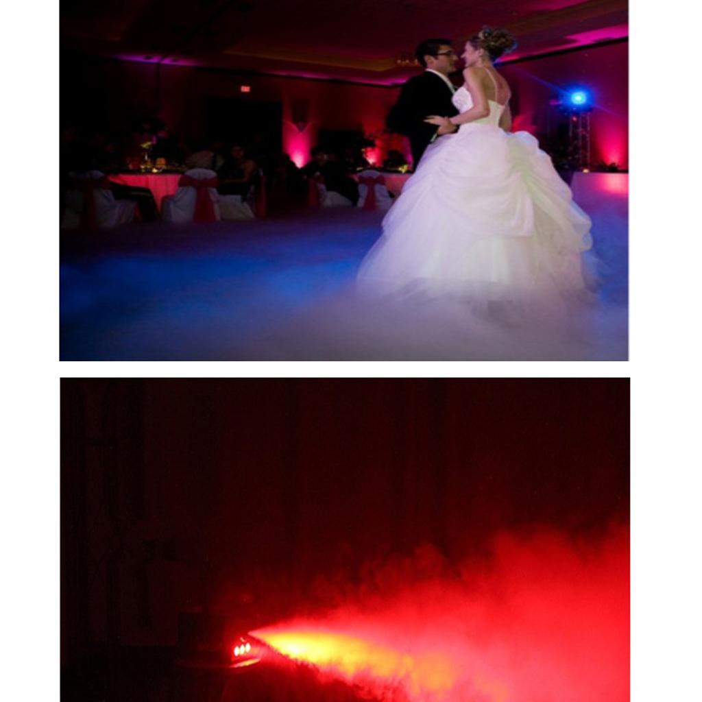 500w Fog Machine Smoke Machine Portable W/Remote Control Thick Fog Effect