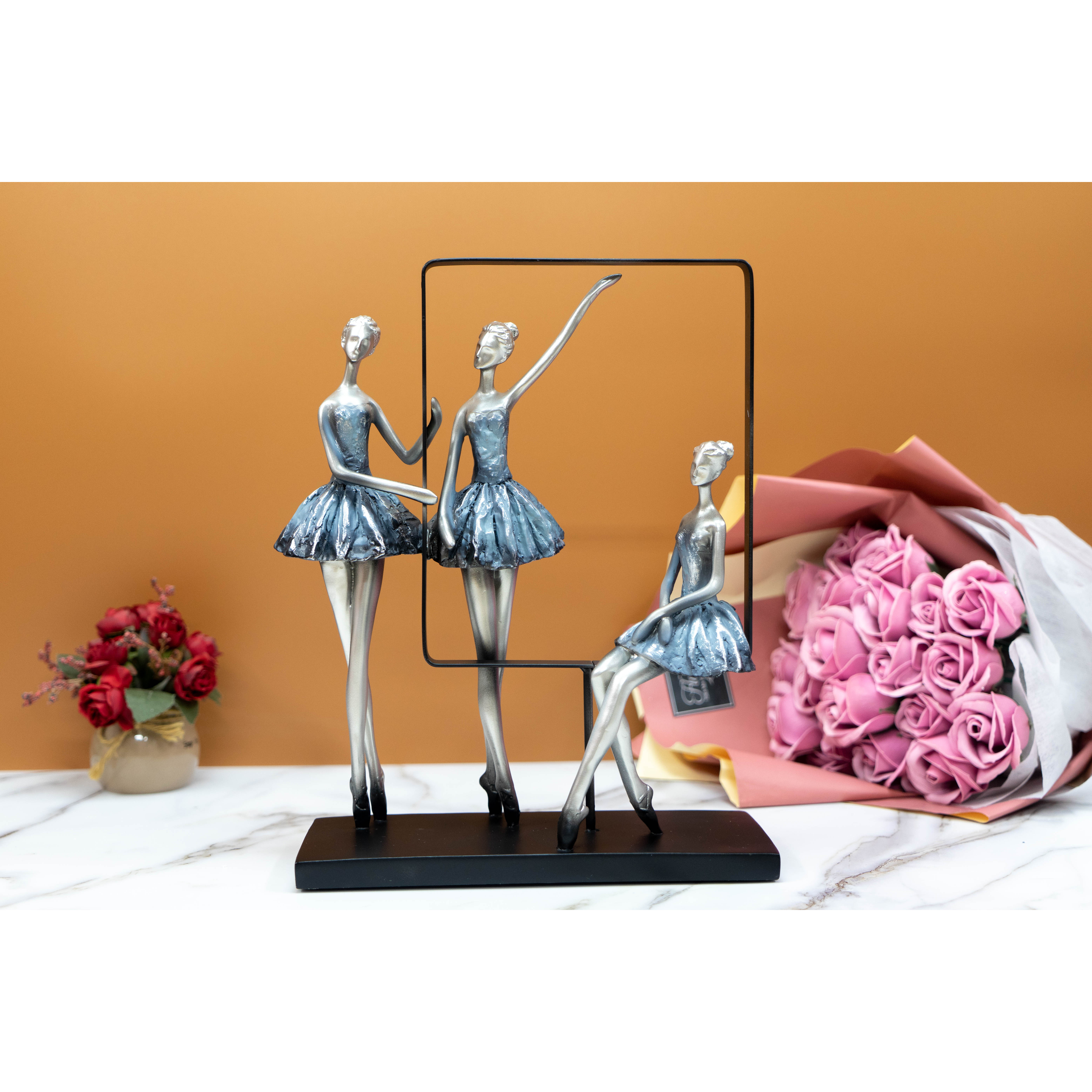 Tượng decor ba vũ công Ballet