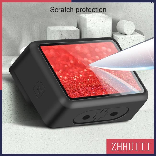 Kính Cường Lực Bảo Vệ Ống Kính Máy Ảnh GoPro Hero 8 Đen
